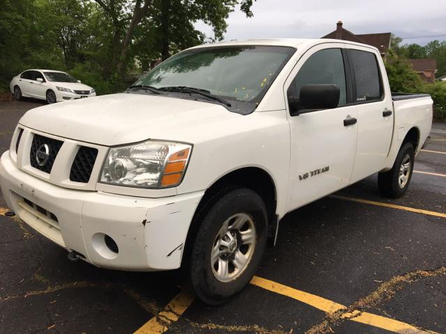 1N6AA07B46N552716 - 2006 NISSAN TITAN XE WHITE photo 2