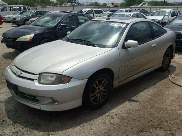 1G1JH12F557134577 - 2005 CHEVROLET CAVALIER L SILVER photo 2