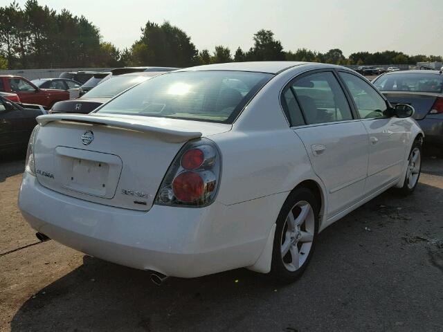 1N4BL11D95C953101 - 2005 NISSAN ALTIMA SE/ WHITE photo 4