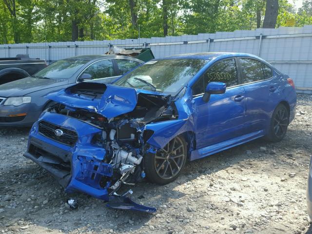 JF1VA1F61J9814486 - 2018 SUBARU WRX PREMIU BLUE photo 2