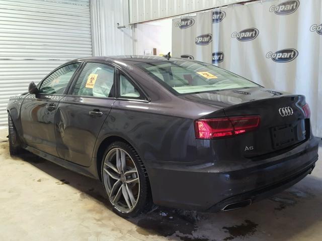 WAUHGAFC8GN119673 - 2016 AUDI A6 PRESTIG GRAY photo 3