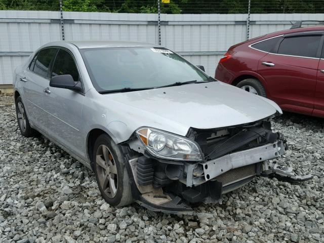 1G1ZC5EU2CF396448 - 2012 CHEVROLET MALIBU 1LT SILVER photo 1