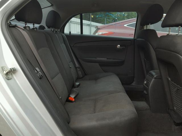 1G1ZC5EU2CF396448 - 2012 CHEVROLET MALIBU 1LT SILVER photo 6