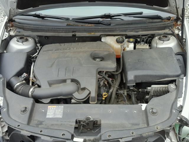 1G1ZC5EU2CF396448 - 2012 CHEVROLET MALIBU 1LT SILVER photo 7