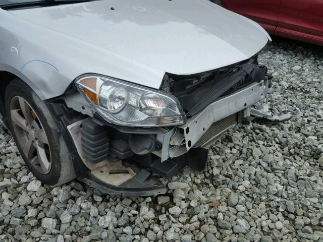 1G1ZC5EU2CF396448 - 2012 CHEVROLET MALIBU 1LT SILVER photo 9