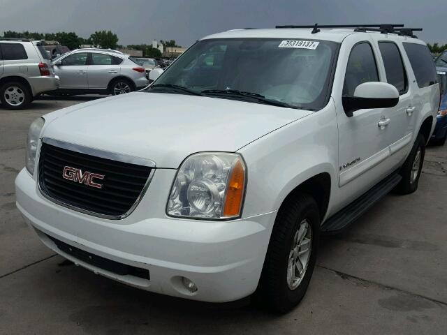 1GKFK16398J223045 - 2008 GMC YUKON XL WHITE photo 2