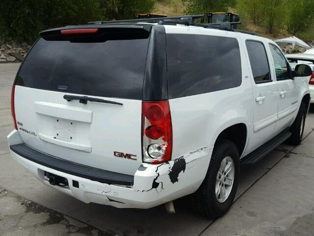 1GKFK16398J223045 - 2008 GMC YUKON XL WHITE photo 4