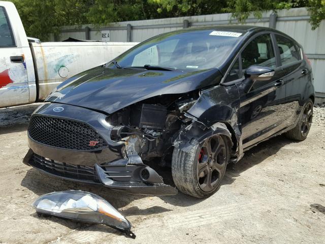 3FADP4GX6GM156161 - 2016 FORD FIESTA ST BLACK photo 2