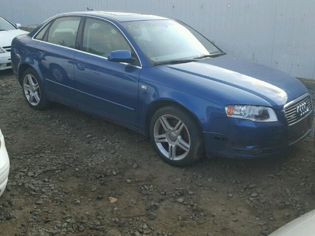 WAUDF78E86A063906 - 2006 AUDI A4 2.0T QU BLUE photo 1