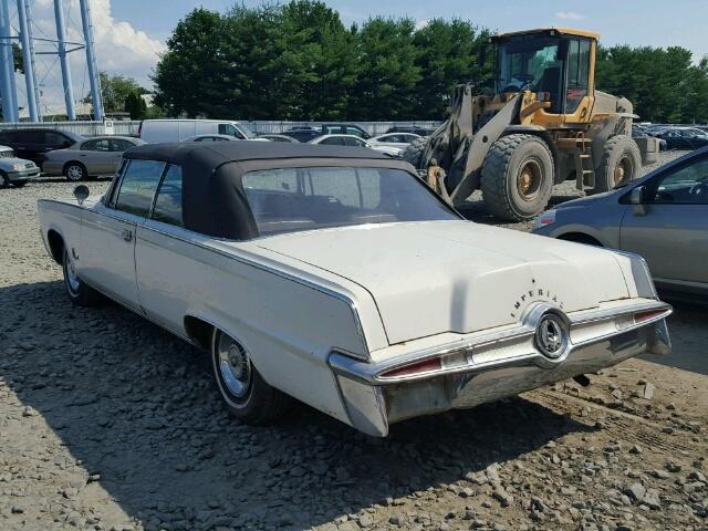 9243188270 - 1964 CHRYSLER IMPERIAL WHITE photo 3