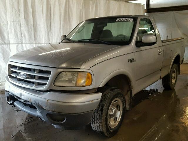 1FTRF18273NA31822 - 2003 FORD F150 SILVER photo 2