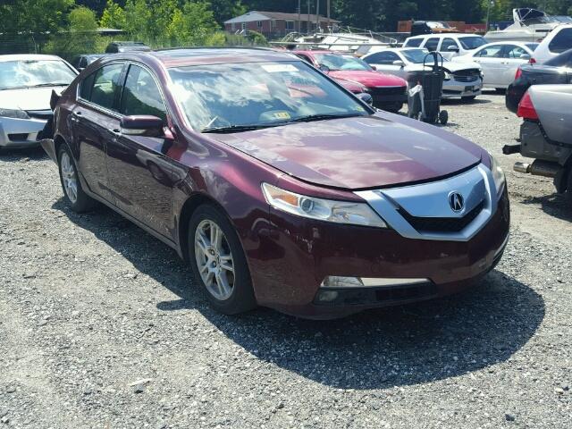 19UUA86509A007233 - 2009 ACURA TL MAROON photo 1