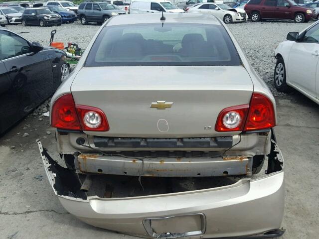 1G1ZG57B59F258153 - 2009 CHEVROLET MALIBU LS 棕色 照片 9