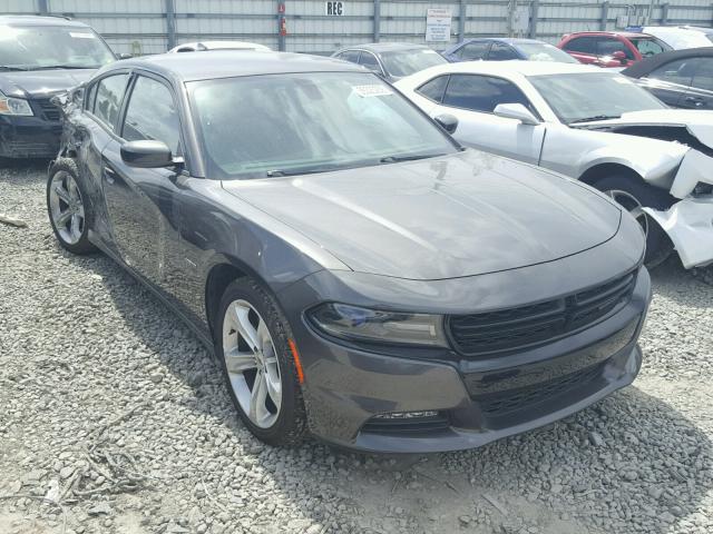 2C3CDXCT7JH176111 - 2018 DODGE CHARGER R/ GRAY photo 1