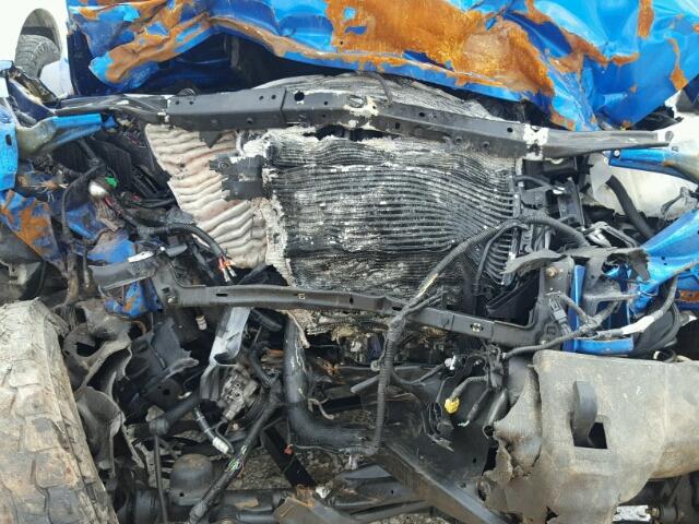 1C4AJWAGXGL302601 - 2016 JEEP WRANGLER S BLUE photo 7