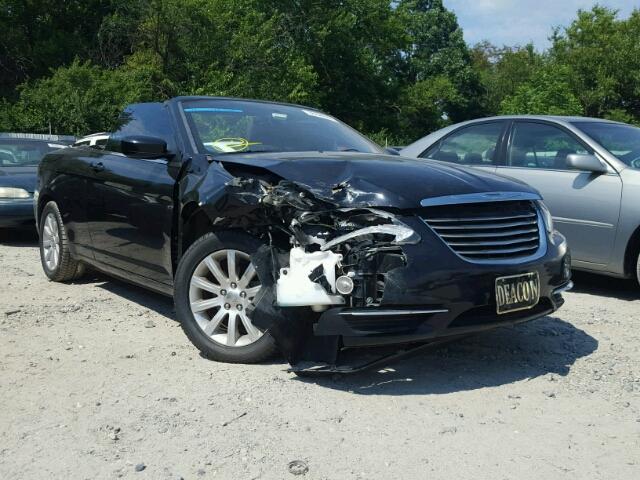 1C3BCBEB2DN526911 - 2013 CHRYSLER 200 TOURIN BLACK photo 1