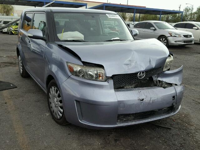 JTLKE50EX91069857 - 2009 TOYOTA SCION XB BLUE photo 1