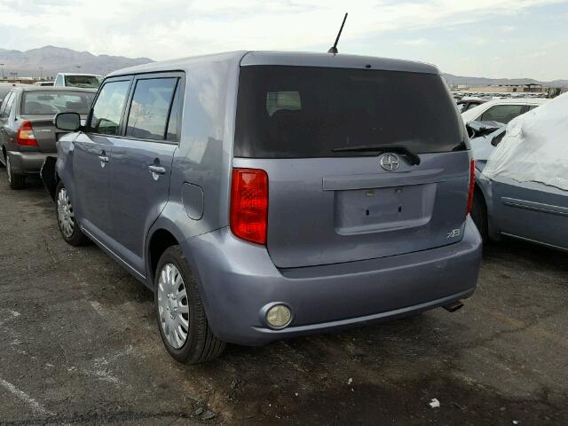 JTLKE50EX91069857 - 2009 TOYOTA SCION XB Azul foto 3