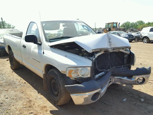 3D7KA26D03G753710 - 2003 DODGE RAM 2500 S WHITE photo 1