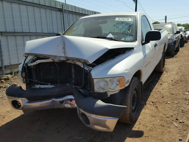 3D7KA26D03G753710 - 2003 DODGE RAM 2500 S WHITE photo 2