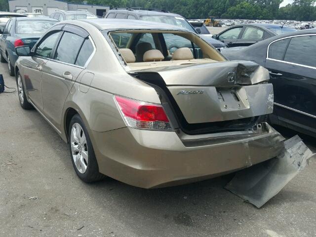 1HGCP2F73AA146530 - 2010 HONDA ACCORD EX BEIGE photo 3