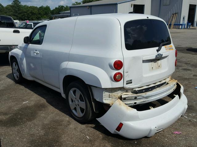 3GCCA85D78S658021 - 2008 CHEVROLET HHR PANEL WHITE photo 3