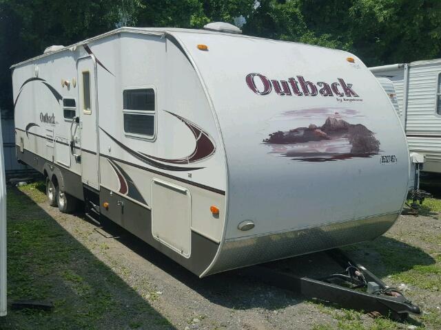 4YDT32B208S632055 - 2008 KEYSTONE OUTBACK WHITE photo 1