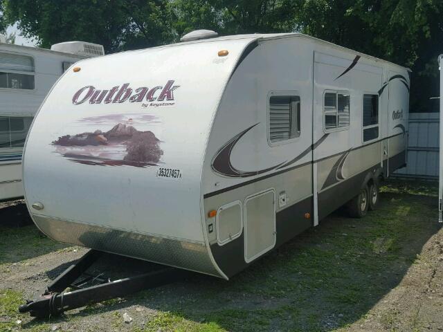 4YDT32B208S632055 - 2008 KEYSTONE OUTBACK WHITE photo 2