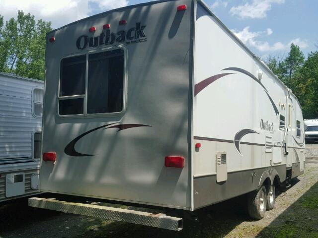 4YDT32B208S632055 - 2008 KEYSTONE OUTBACK WHITE photo 4
