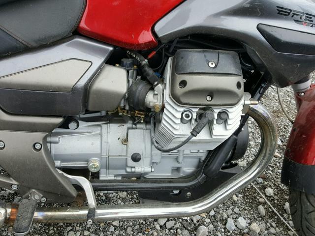 ZGULLC0004M114131 - 2004 MOTO GUZZI BREVA 750 RED photo 7