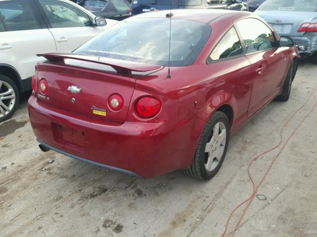 1G1AF1F58A7109691 - 2010 CHEVROLET COBALT 2LT MAROON photo 4