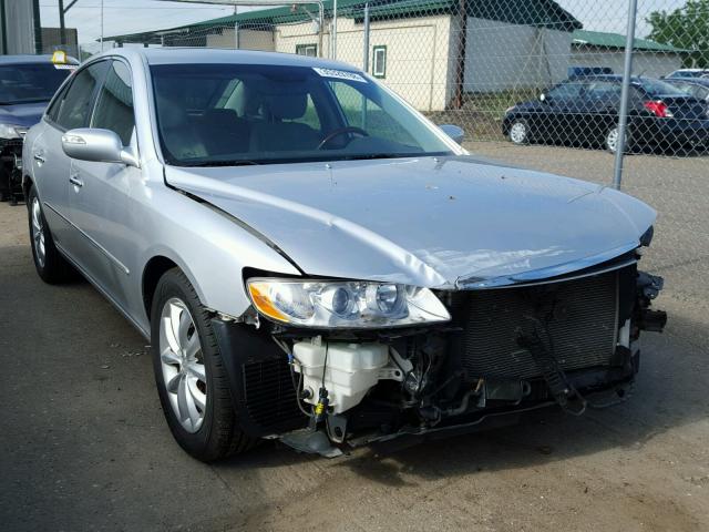 KMHFC46F88A290509 - 2008 HYUNDAI AZERA SE SILVER photo 1