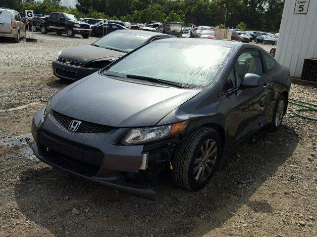 2HGFG3B84CH544884 - 2012 HONDA CIVIC EX ნაცრისფერი ფოტო 2