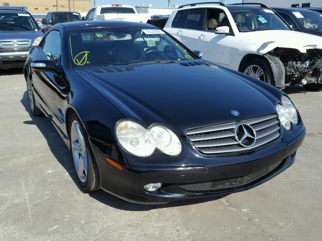 WDBSK75F36F116662 - 2006 MERCEDES-BENZ SL 500 BLACK photo 1