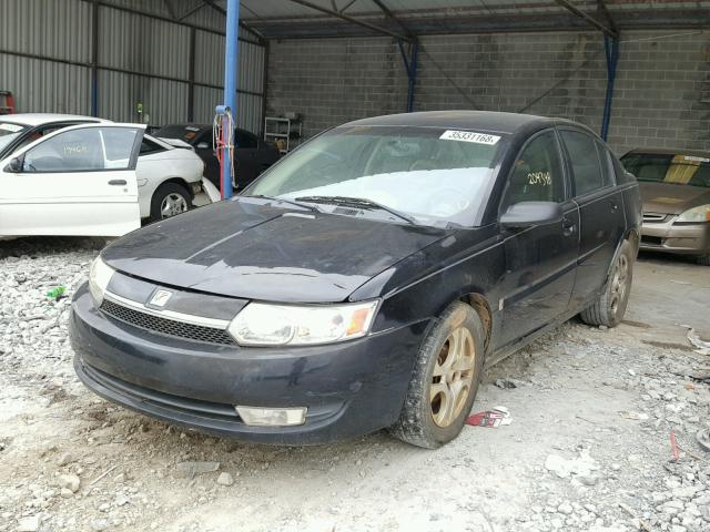 1G8AL52F24Z142565 - 2004 SATURN ION LEVEL BLACK photo 2