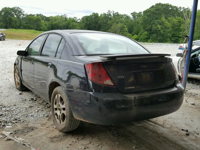 1G8AL52F24Z142565 - 2004 SATURN ION LEVEL BLACK photo 3