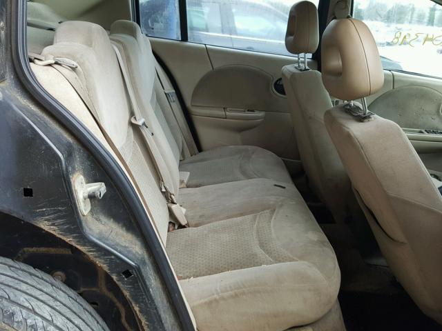 1G8AL52F24Z142565 - 2004 SATURN ION LEVEL BLACK photo 6