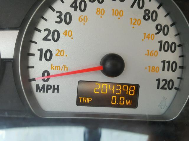 1G8AL52F24Z142565 - 2004 SATURN ION LEVEL BLACK photo 8