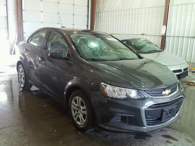 1G1JB5SH5H4162458 - 2017 CHEVROLET SONIC LS 灰色 照片 1