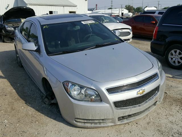 1G1ZC5E0XCF148834 - 2012 CHEVROLET MALIBU 1LT SILVER photo 1