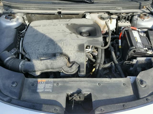 1G1ZC5E0XCF148834 - 2012 CHEVROLET MALIBU 1LT SILVER photo 7