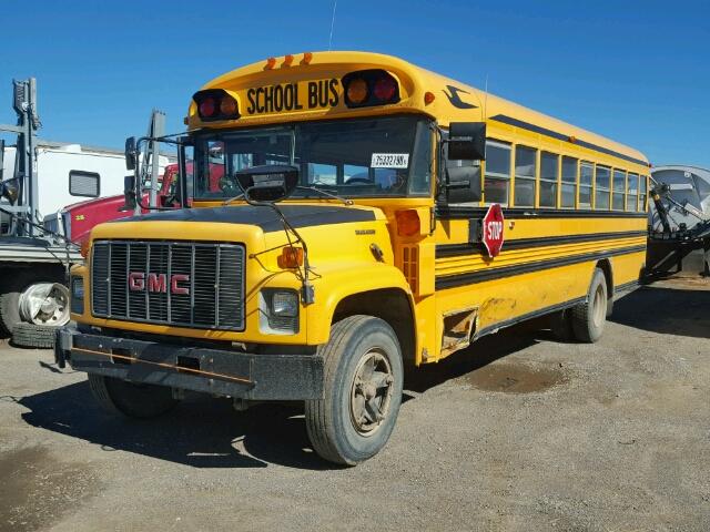 1GDG7T1PXWJ512273 - 1998 GMC B-SERIES B YELLOW photo 2