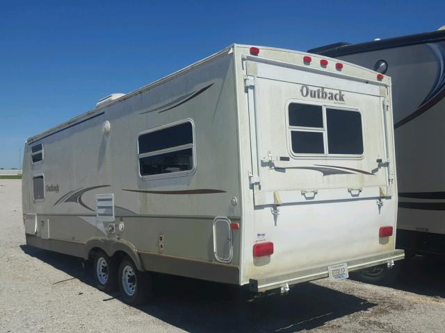 4YDT26K217B453077 - 2007 KEYSTONE OUTBACK TWO TONE photo 3