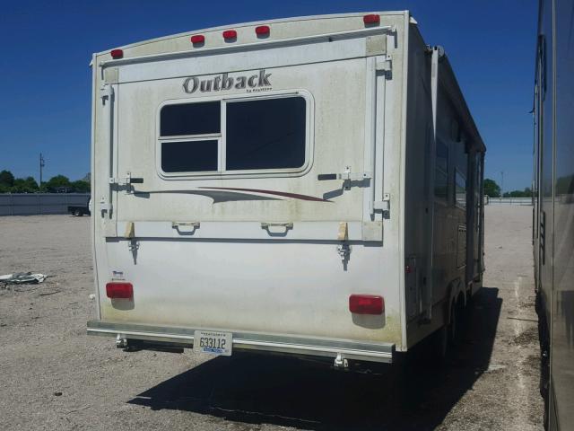 4YDT26K217B453077 - 2007 KEYSTONE OUTBACK TWO TONE photo 4