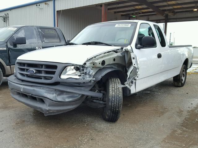 2FTRX17W84CA90421 - 2004 FORD F-150 HERI WHITE photo 2