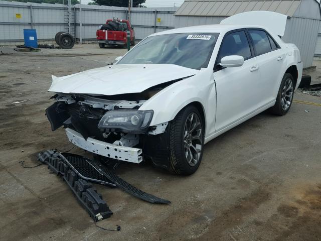 2C3CCABG2GH223848 - 2016 CHRYSLER 300 S WHITE photo 2