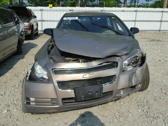 1G1ZG57N28F251329 - 2008 CHEVROLET MALIBU LS BROWN photo 9