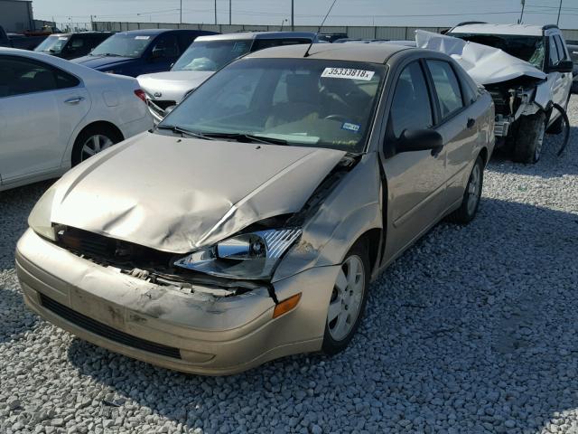 1FAFP38342W114241 - 2002 FORD FOCUS ZTS GOLD photo 2
