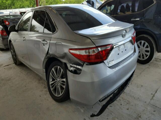 4T1BF1FK0HU699913 - 2017 TOYOTA CAMRY LE SILVER photo 3