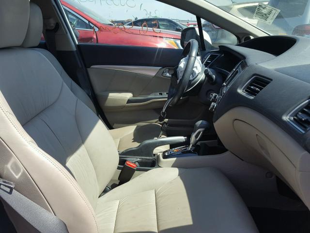 19XFB2F96DE003701 - 2013 HONDA CIVIC EXL Ağ foto 5
